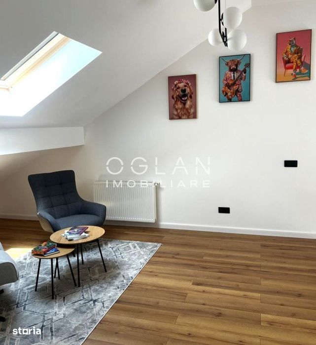Penthouse modern cu panoramic deosebit, 4 cam. Cristian, COMISION 0%