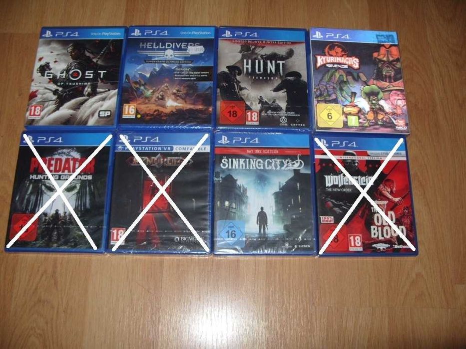 Игри за PlayStation 4, PS4 Част 8 - 28.12 € / 55лв за брой