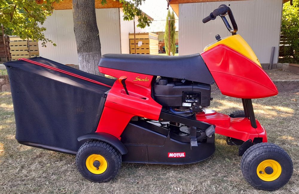 Tractoras tuns iarbă WOLFGARTEN SCOOTER Tecumseh 6HP 4TIMPI Masa 60CM