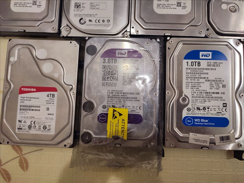 Жёсткие диски hdd