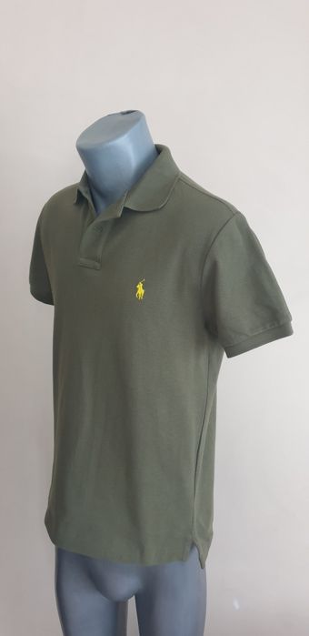 POLO Ralph Lauren Pique Cotton Custom Slim S НОВО ОРИГИНАЛ Мъжка Тенис