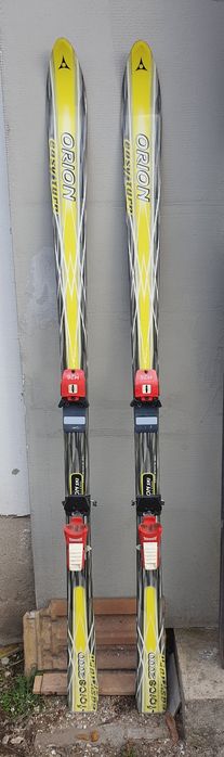 Комплект ски Orion Force 2000 M26 + ски обувки Salomon 7.9 28,5 В добр