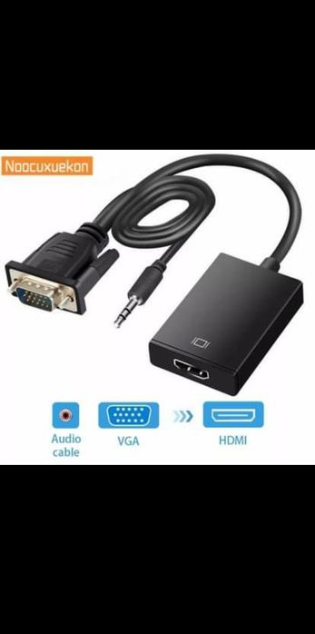 Adaptor Vga Hdmi, nou.