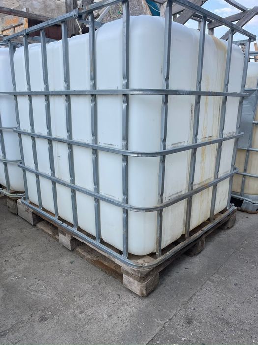 Еврокуб с паллетой и решеткой