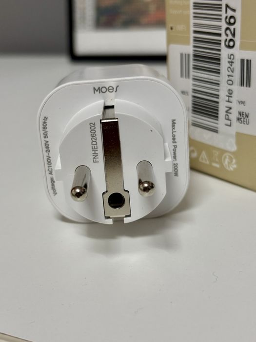Priza smart dimmer MOES WiFi control lumini Alexa Google*