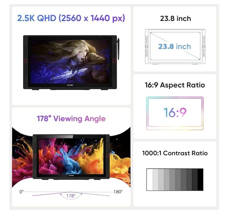 Графический планшет XP-PEN 24 Pro