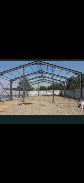 Construim  la gata hale metalice orce dimensiune