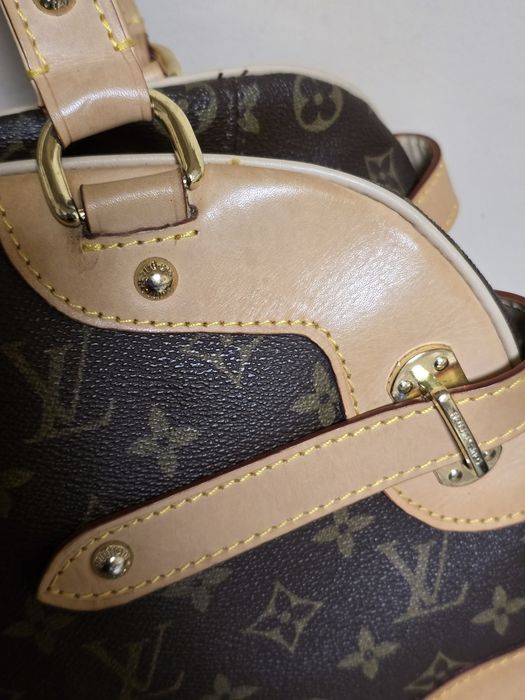 Louis Vuitton оригинална дамска чанта от естествена кожа