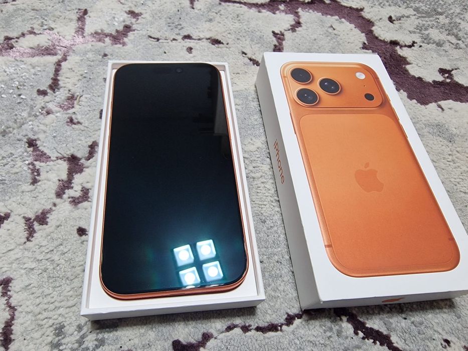 IPHONE 17 PRO 256GB impecabil Orange , full box