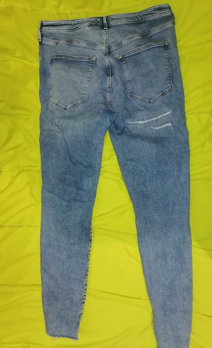 Макси слим накъсани дънки