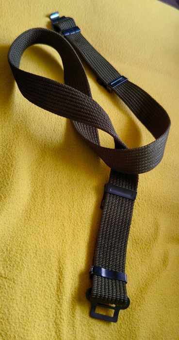 Колан тактически текстилен зелен