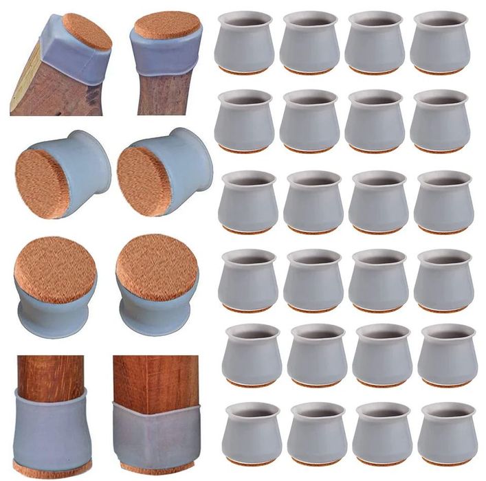 Силиконови Протектори за Крака на Стол/Маса