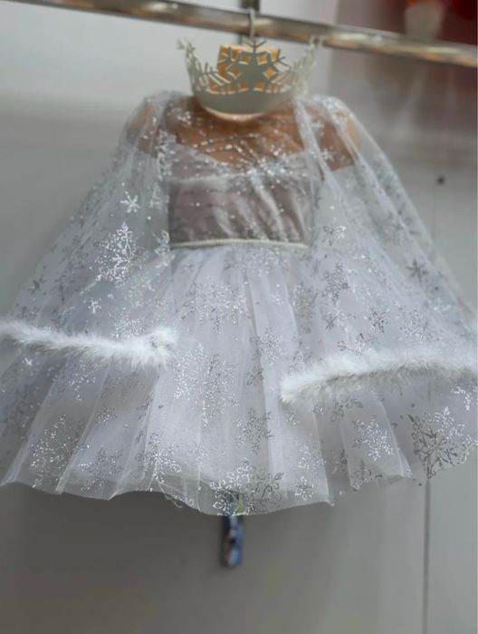 Новогоднее платье Снежинка