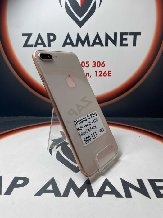 Zap Amanet Vitan - iPhone 8 Plus - Gold - 64Gb - 81%