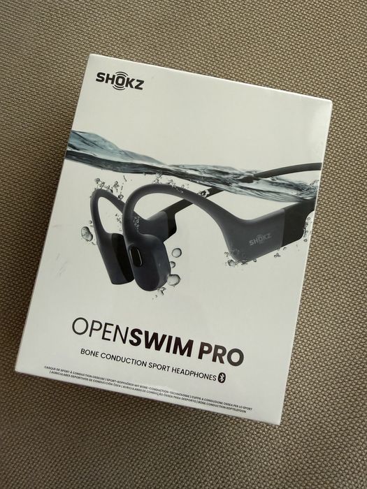 Căști Shokz OpenSwim Pro - NOI, Sigilate (Bluetooth + MP3)