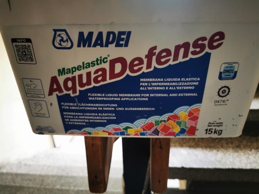 Хидроизолация Mapelastic Aquadefense