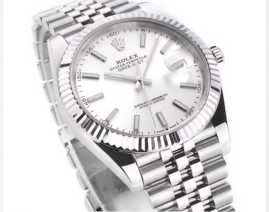 Rolex Datejust  Silver Dial, Jubilee