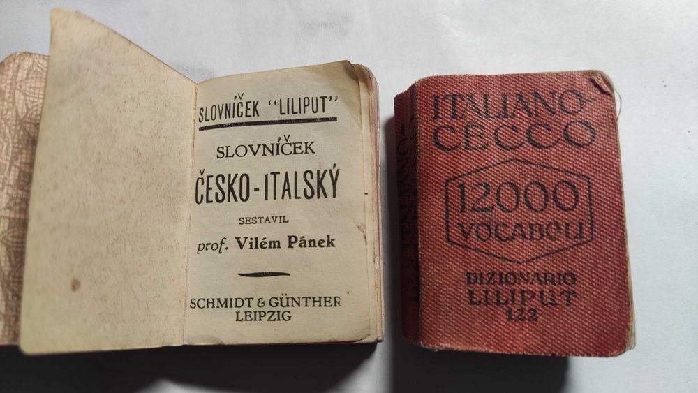 Мини речници Чех-Итал ,Итал-Чех