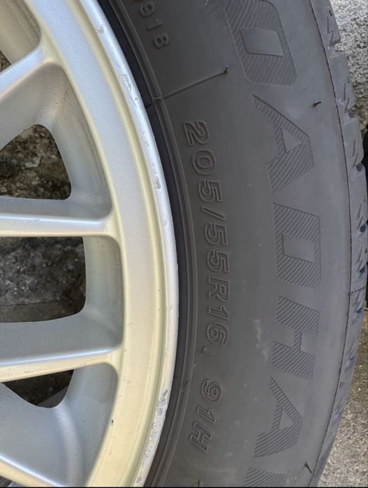 Оригинални джанти BMW 16" 5x120 7J ET46 с летни гуми Firestone