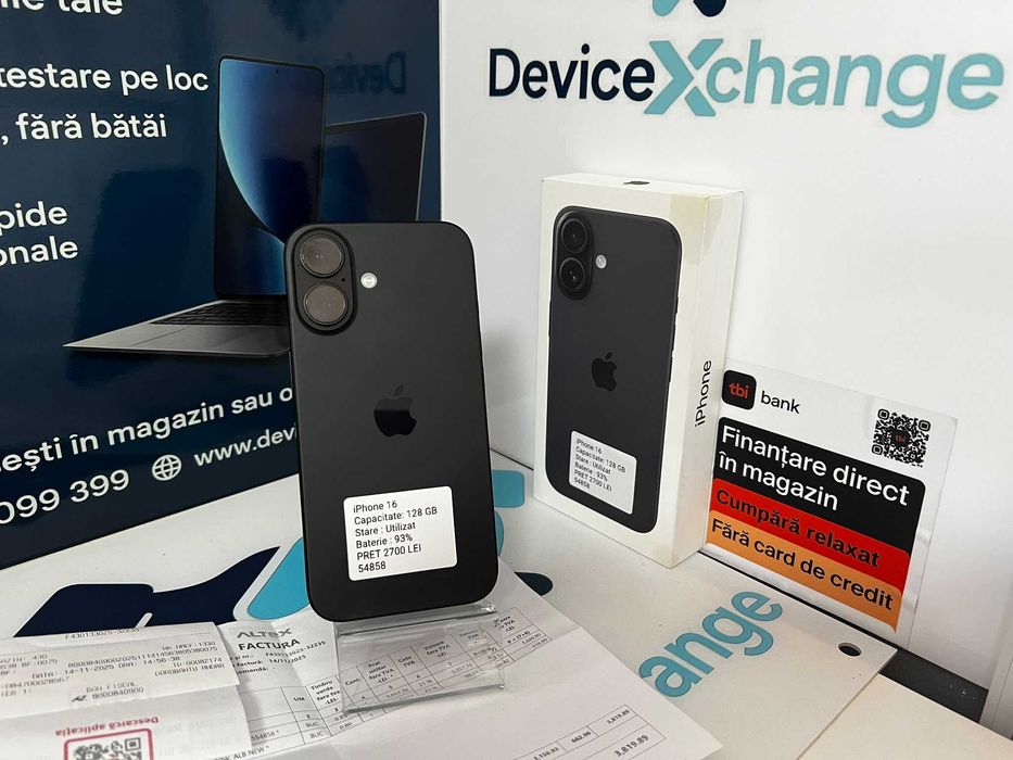 iPhone 16 93 % 128 GB * Garantie *Buy Back * deviceXchange