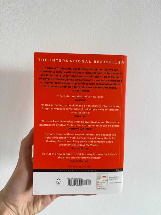 Surrounded by Idiots, Utopia for realists - нови книги на английски