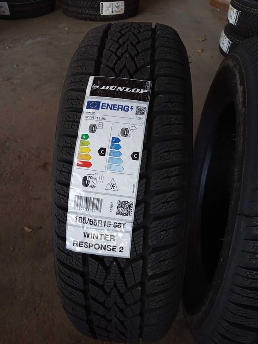 2 Нови зимни гуми 185/65R15 Dunlop Winter Response 2 88T M+S 3PMFS