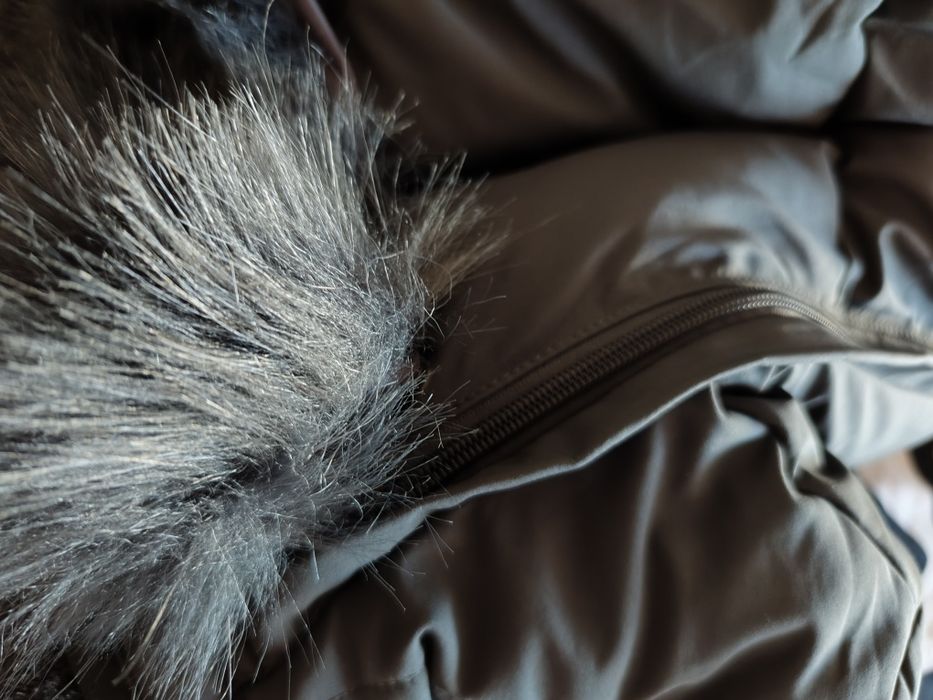 Топло,пухкаво зимно дамско яке