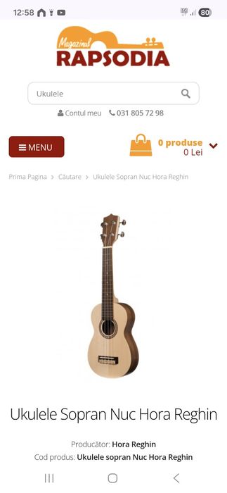 Chitara Hora Ukulele