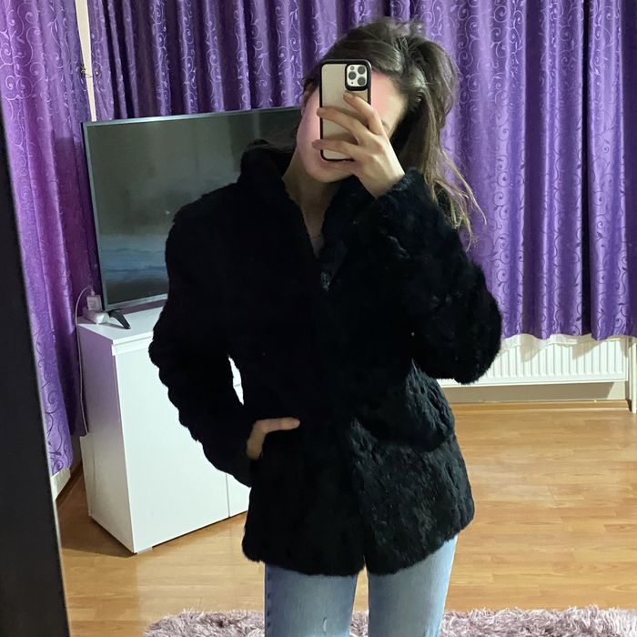 Haina de blana naturala de iepure