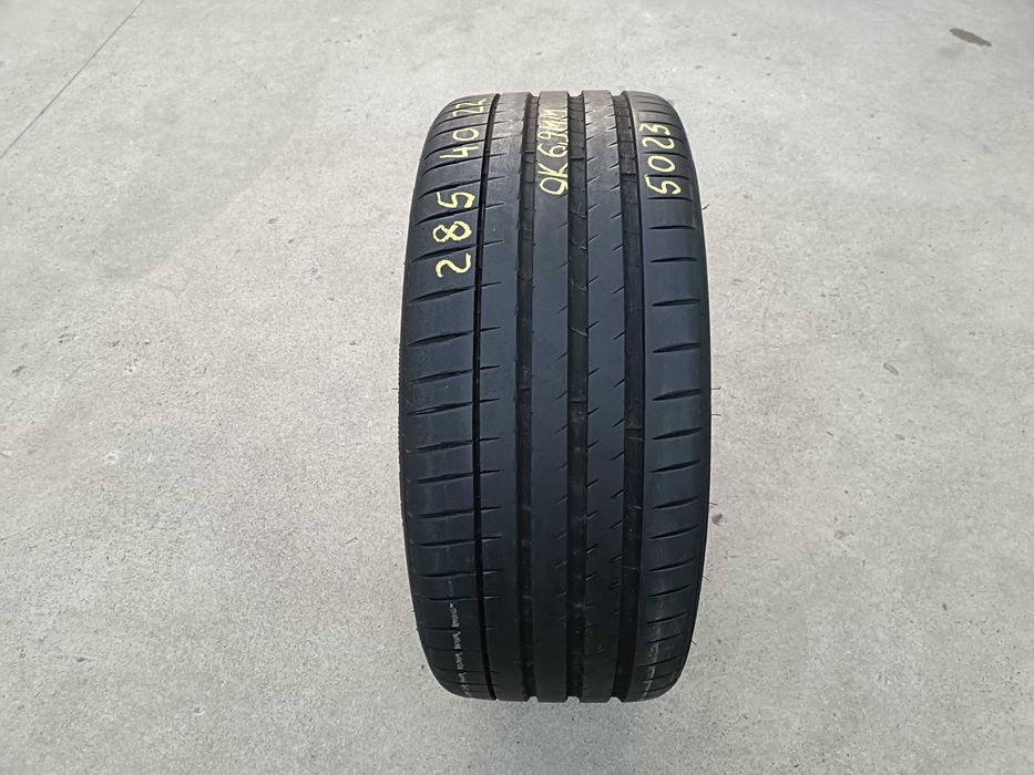 O anvelopa vara 285 40 22 michelin pilot sport 4S profil 6,9 mm dot 5023