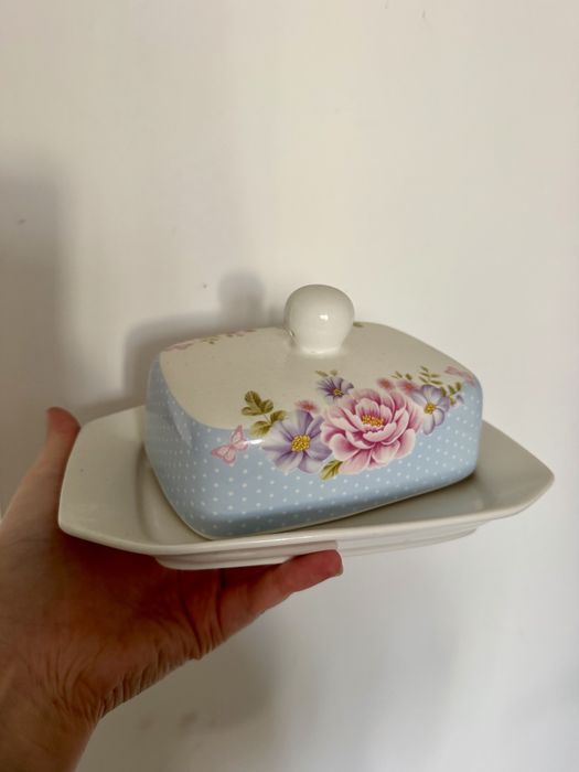 Масленка керамическая