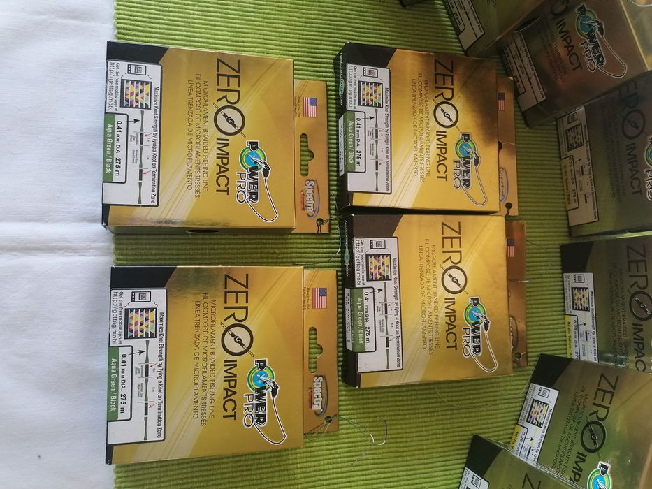 OFERTA - Fire textile Shimano Power Pro  Zero Impact -  USA