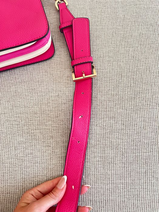 Дамска чанта Rocco Barocco - наситено розово