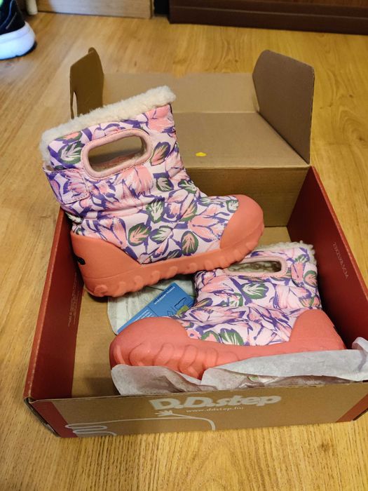 Cizme iarna imblanite DD Step, noi, masura 25