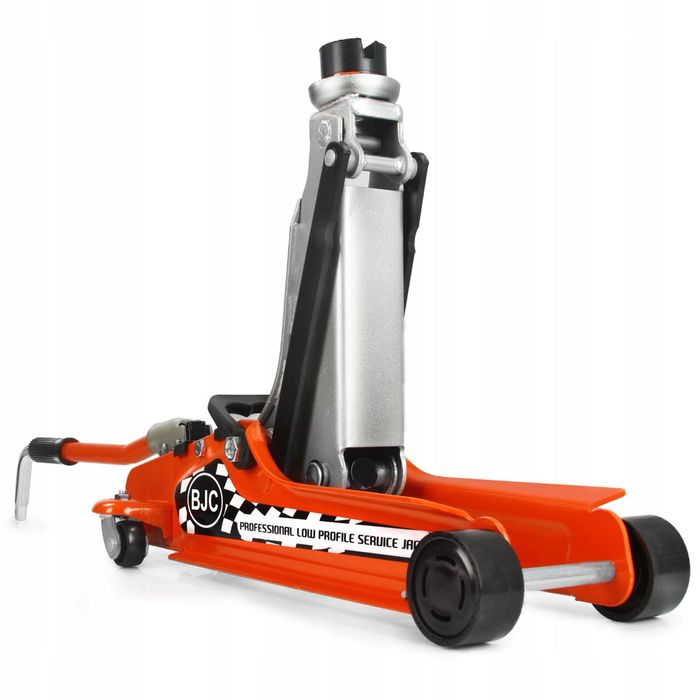 Хидравличен крик в куфар 2500кг. Нископрофилен с приставки BJC