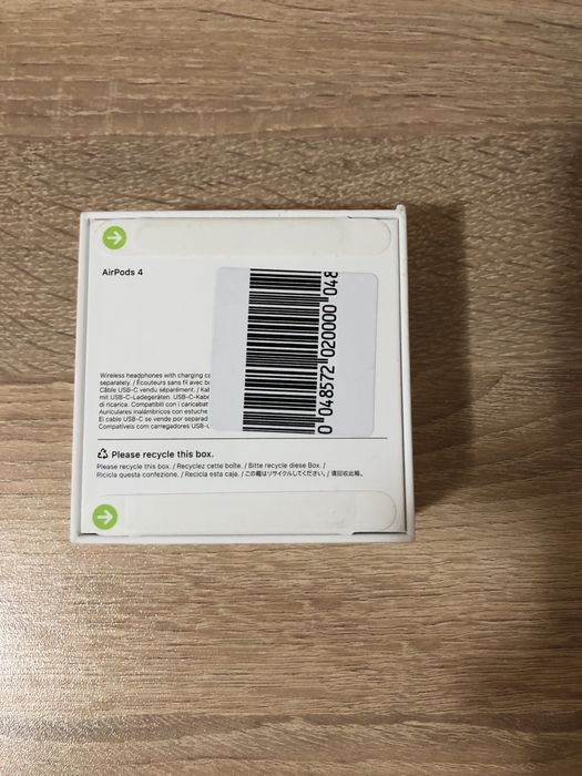 Apple Airpods 4 слушалки