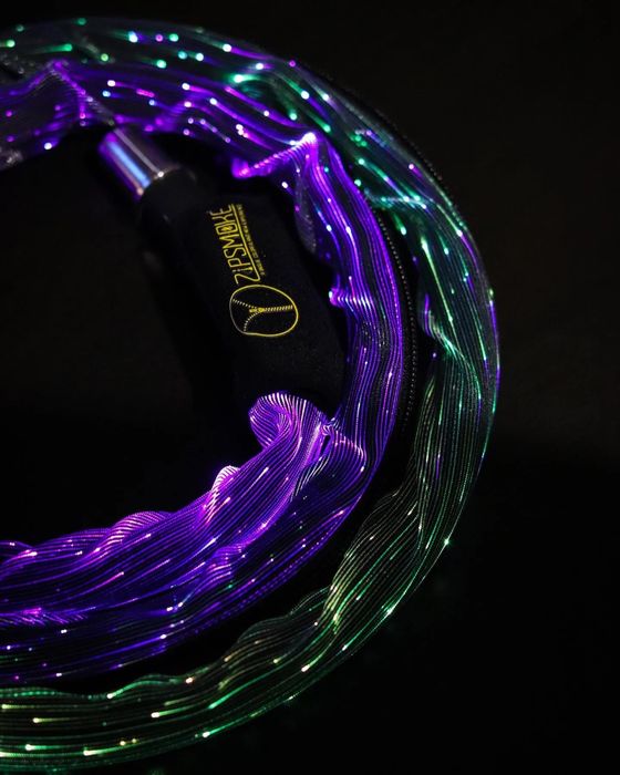 Husa de furtun LED ZIPSMOKE pentu narghilea.