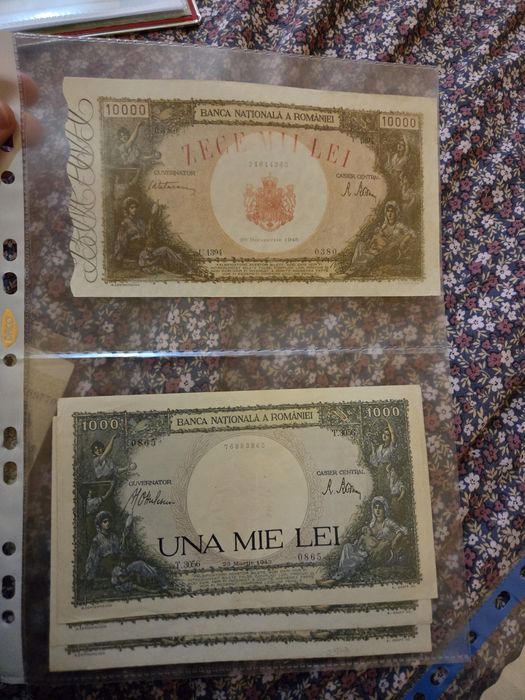 Vând bancnote vechi