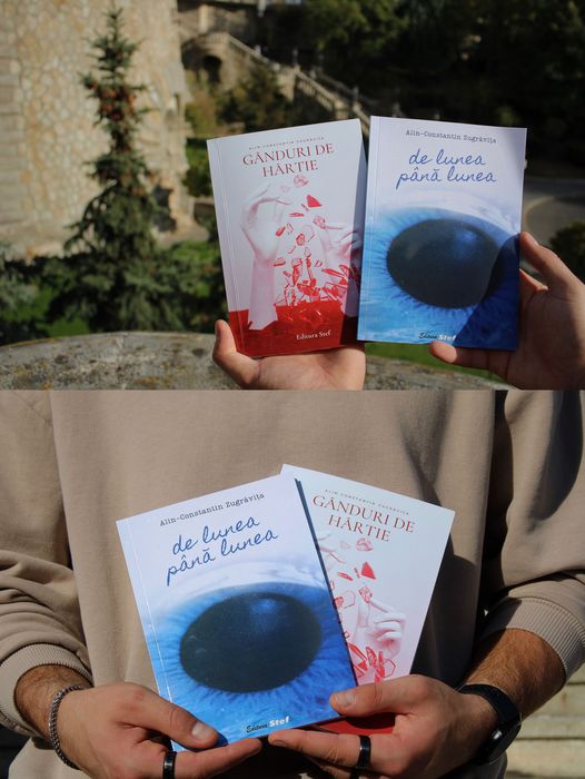 Cărți de poezii. Gânduri de hârtie si De lunea până lunea