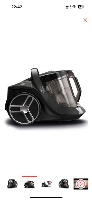 Новый пылесос Tefal проводной