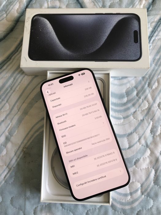 Iphone 15 pro max impecabil