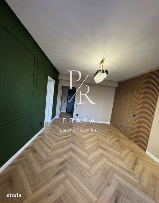 Apartament de vanzare, 2 camere + birou, mobilat, 55 mp, garaj, zona U — fotografia 3