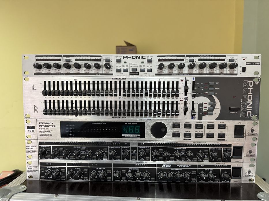 Behringer phonic procesor feedback eq