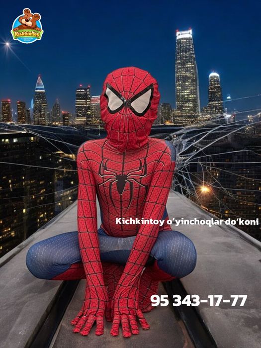 Chelovek pauk spider man человек паук Детский машина Самокат Samokat
