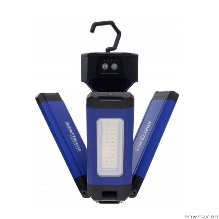 Proiector de lucru, baterie 4000 mAh 3.7V, led SMD, Kraft