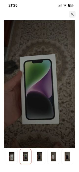 Смартфон Apple iPhone 14 128Gb черный