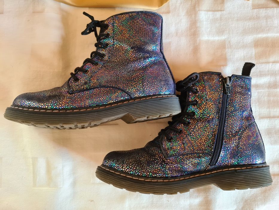 Лот детски обувки за момиче-ботуши Primigi и боти Lasocki, 35 номер