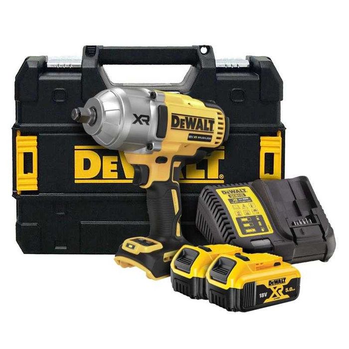 Акумулаторен ударен гайковерт DeWALT DCF900P2T, 18 V, 1898 Nm