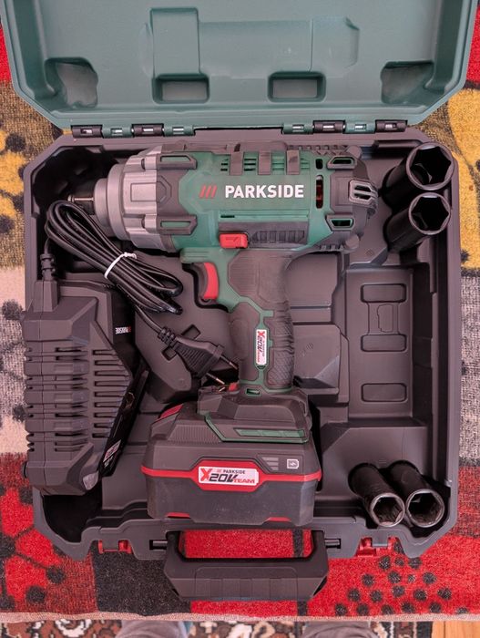 Акумулаторен ударен винтоверт PARKSIDE PASSK 20-Li C4
Акумул
