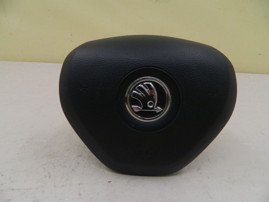 Airbag volan Skoda Octavia 3 / Rapid / Fabia 3 / Superb 2 facelift / Superb 3 / Scala, 2012, 2013, 2014, 2015, 2016, 2017, 2018, 2019, cod origine 5E0880201